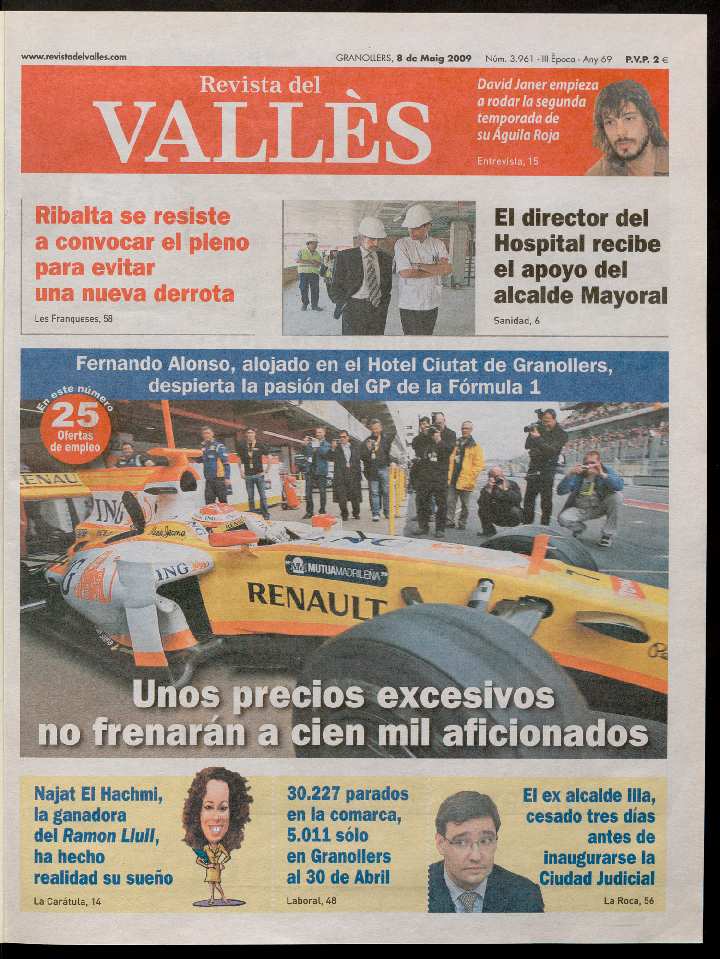 Revista del Vallès, 8/5/2009 [Exemplar]