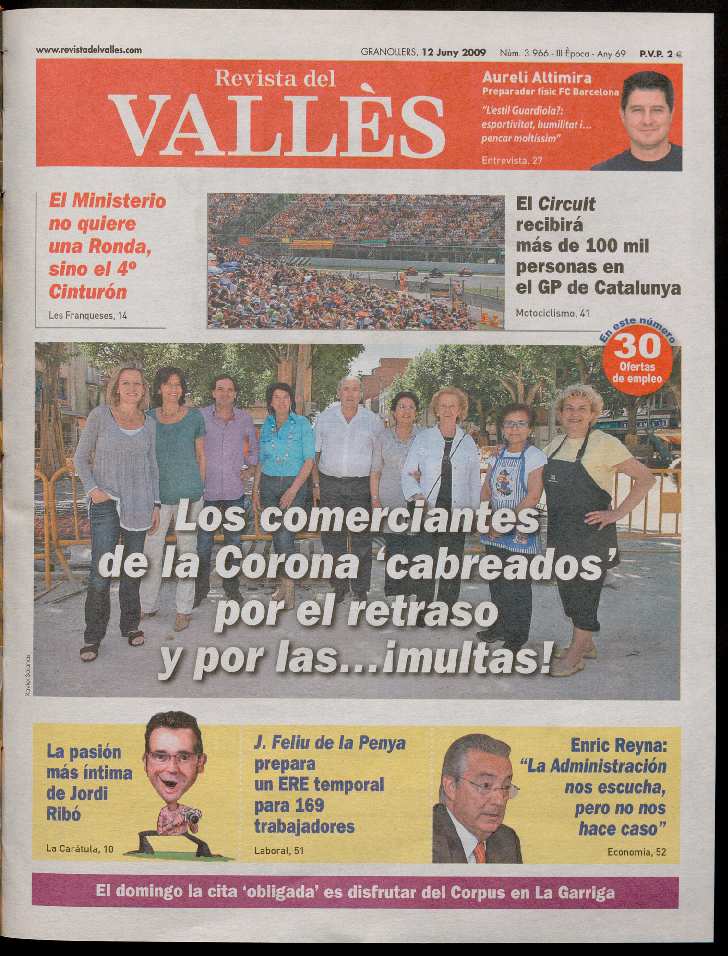 Revista del Vallès, 12/6/2009 [Exemplar]