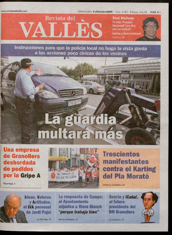 Revista del Vallès, 9/10/2009 [Issue]