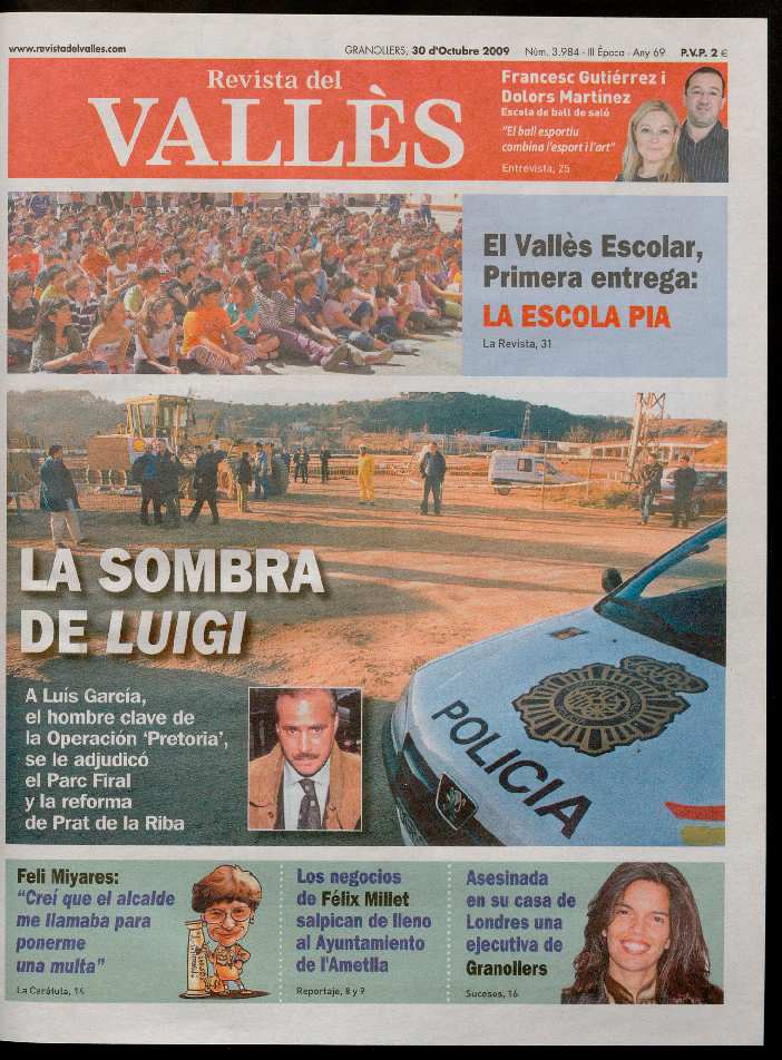 Revista del Vallès, 30/10/2009 [Issue]