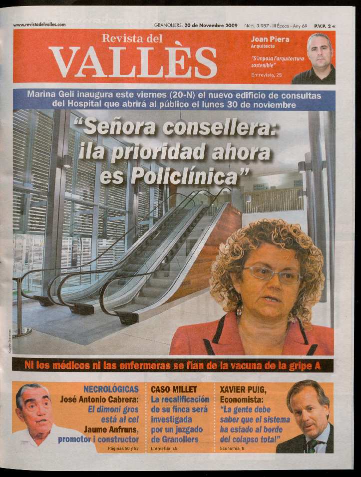 Revista del Vallès, 20/11/2009 [Issue]