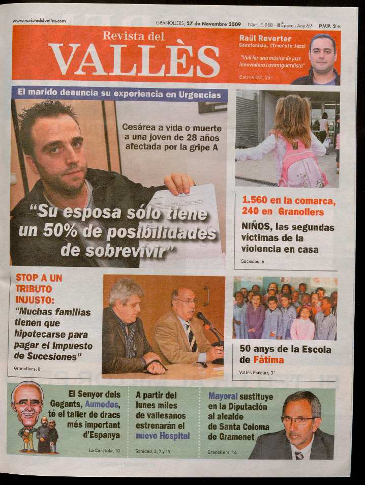 Revista del Vallès, 27/11/2009 [Exemplar]