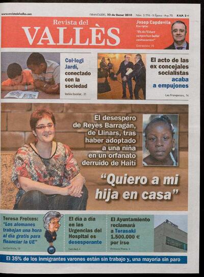 Revista del Vallès, 22/1/2010 [Ejemplar]