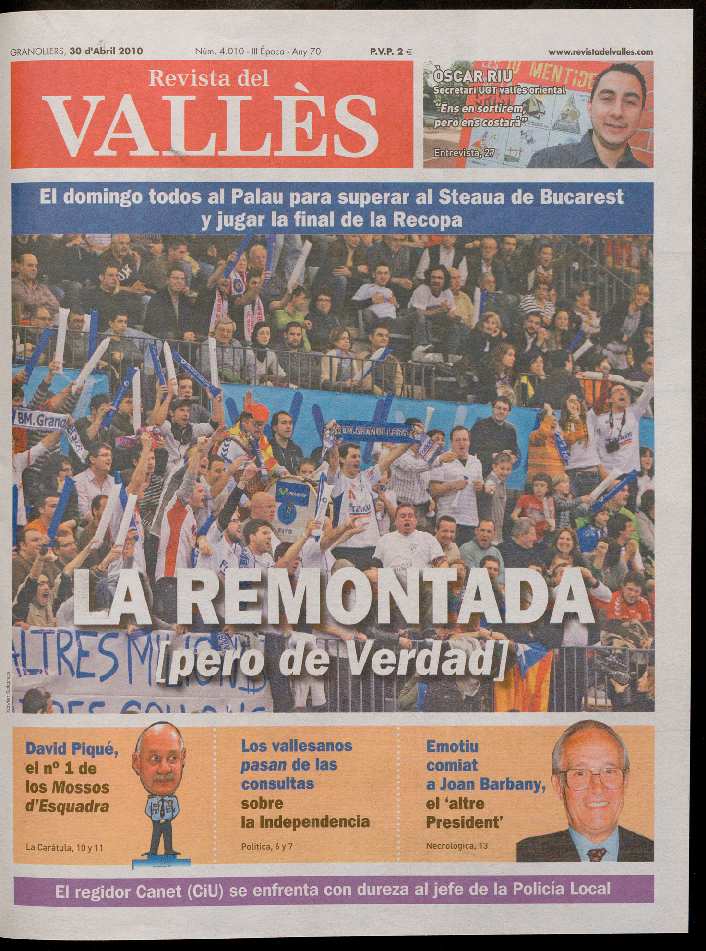 Revista del Vallès, 30/4/2010 [Exemplar]