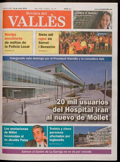 Revista del Vallès, 16/7/2010 [Issue]