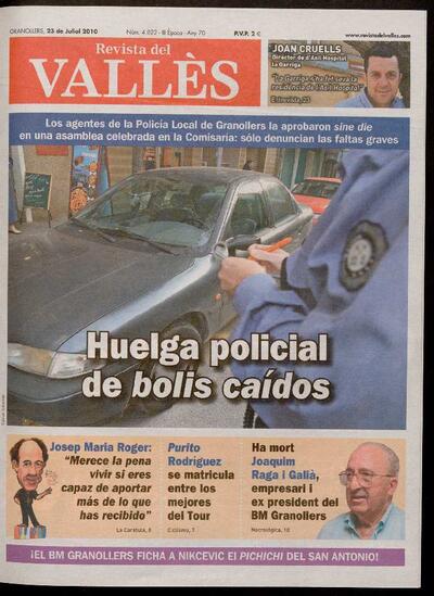 Revista del Vallès, 23/7/2010 [Issue]