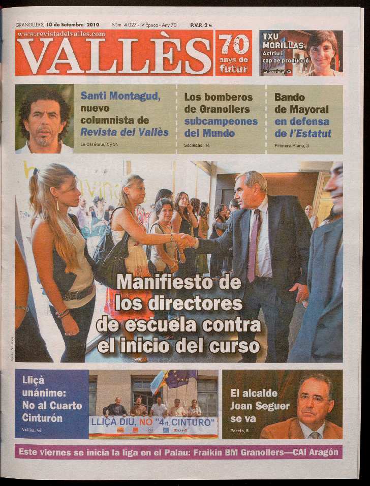 Revista del Vallès, 10/9/2010 [Issue]