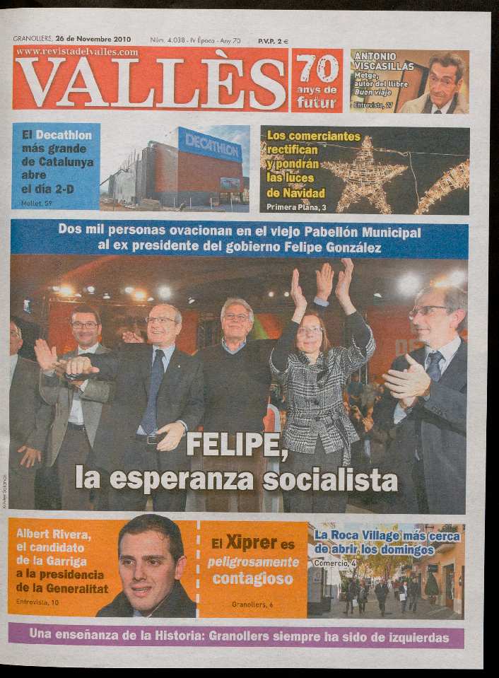 Revista del Vallès, 26/11/2010 [Issue]