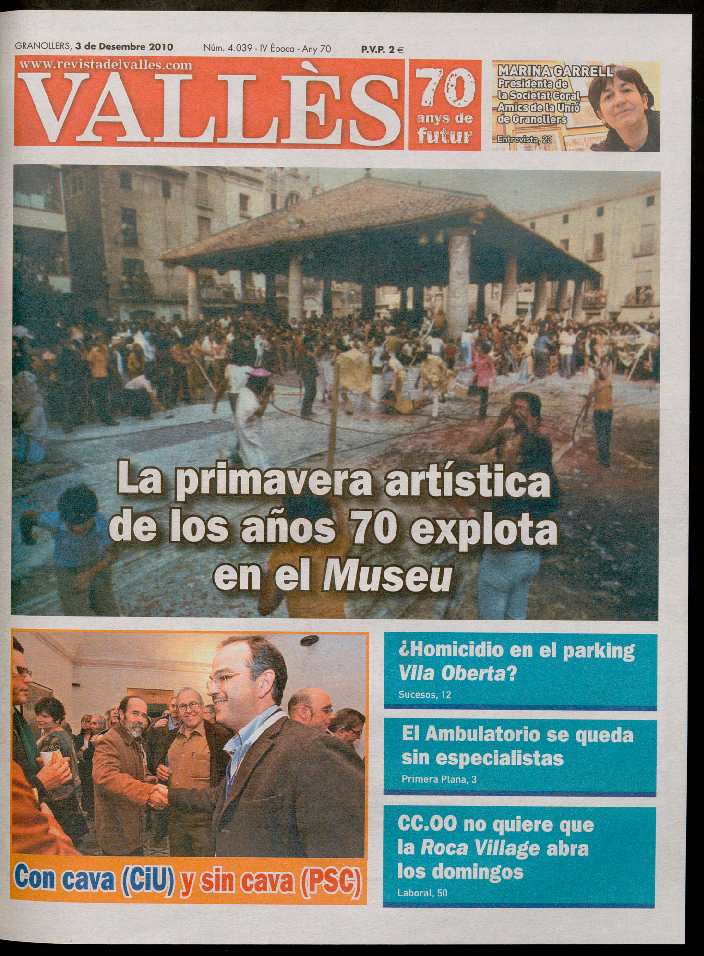 Revista del Vallès, 3/12/2010 [Exemplar]