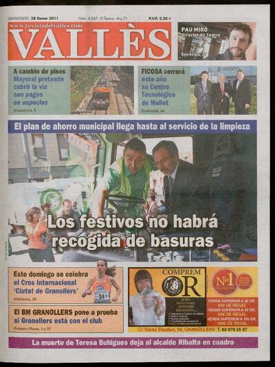 Revista del Vallès, 28/1/2011 [Issue]