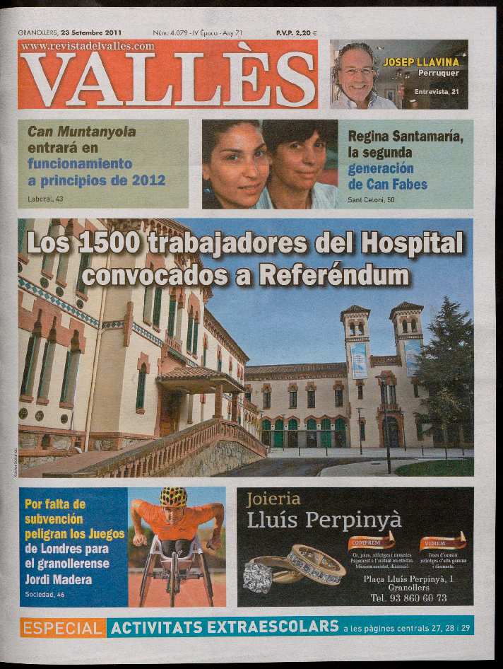 Revista del Vallès, 23/9/2011 [Issue]