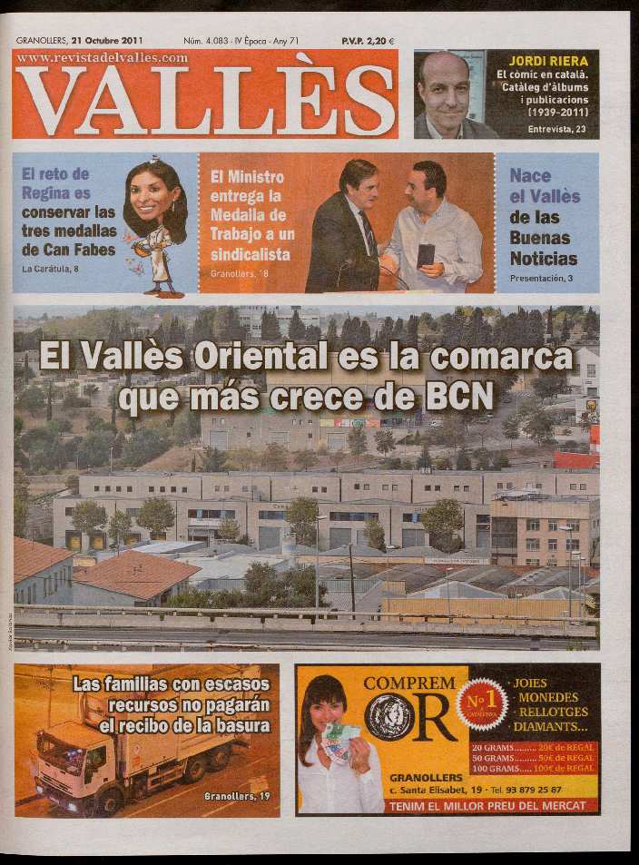 Revista del Vallès, 21/10/2011 [Issue]