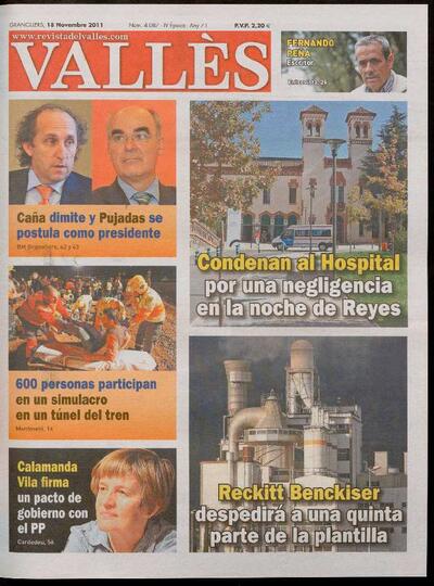 Revista del Vallès, 18/11/2011 [Issue]
