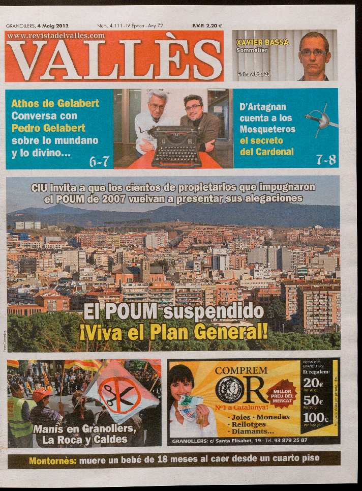 Revista del Vallès, 4/5/2012 [Issue]