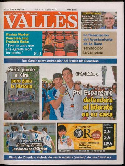 Revista del Vallès, 1/6/2012 [Ejemplar]