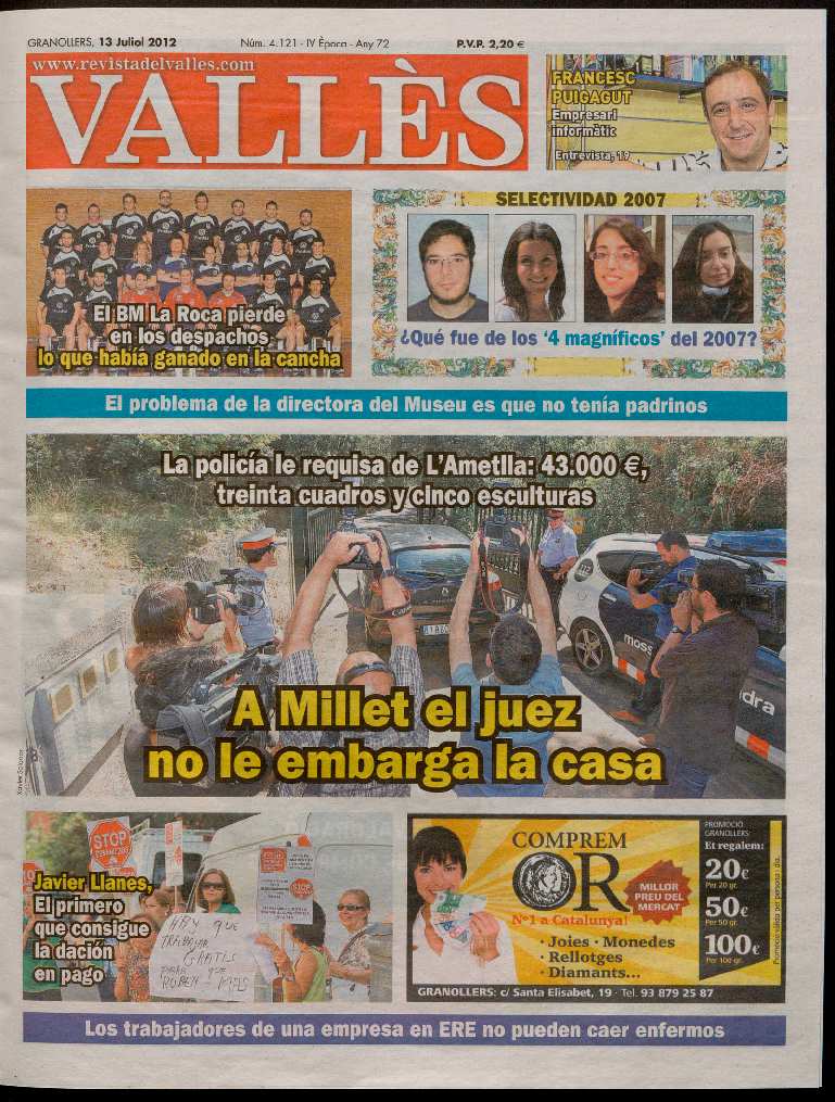 Revista del Vallès, 13/7/2012 [Ejemplar]