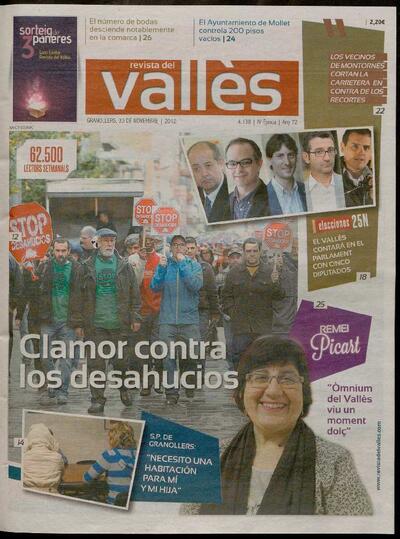 Revista del Vallès, 30/11/2012 [Ejemplar]