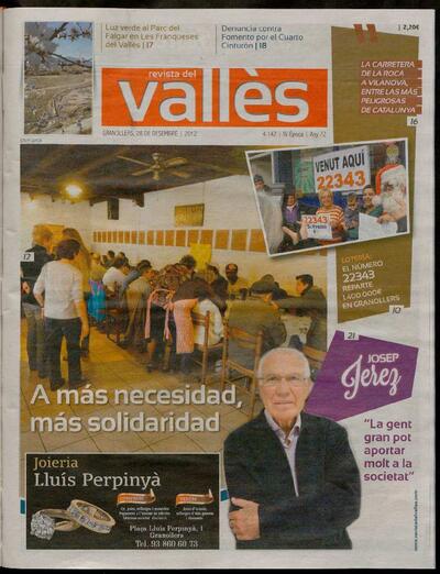 Revista del Vallès, 28/12/2012 [Ejemplar]