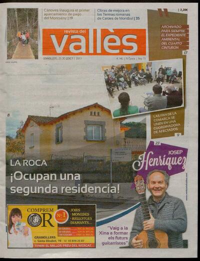 Revista del Vallès, 25/1/2013 [Exemplar]