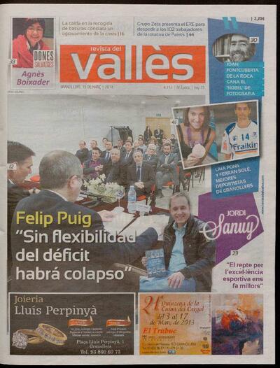 Revista del Vallès, 15/3/2013 [Exemplar]