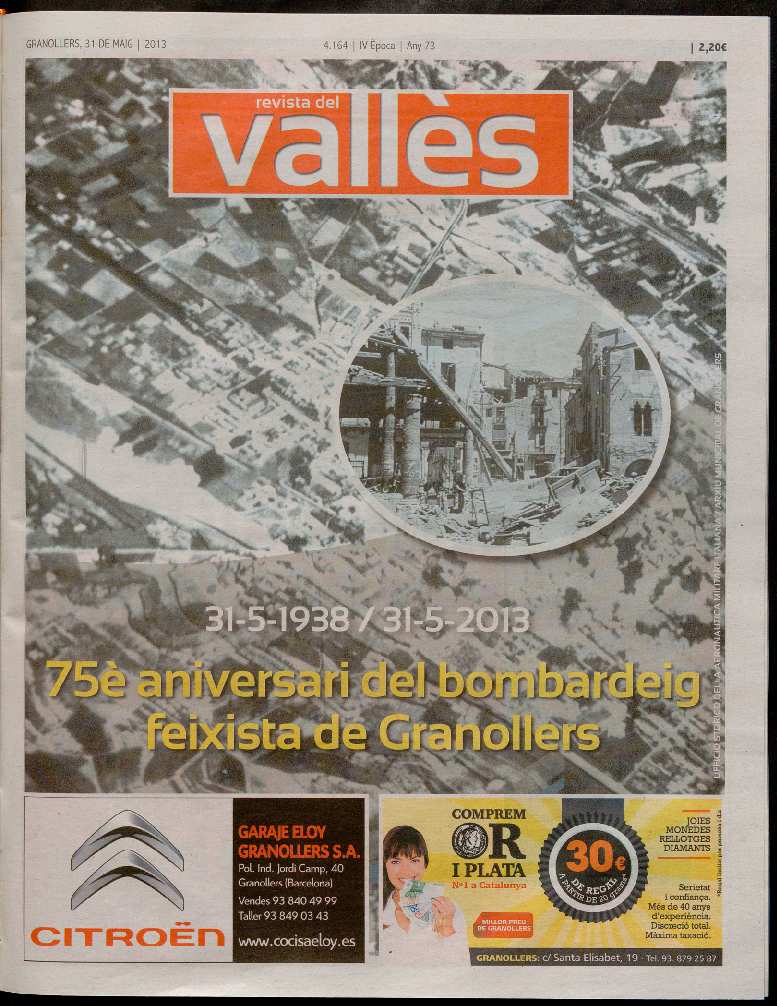 Revista del Vallès, 31/5/2013, Número extra [Issue]
