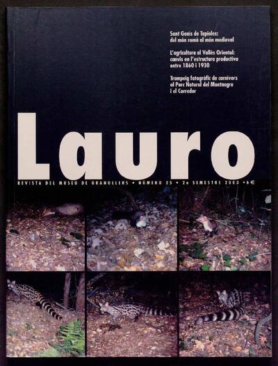 Lauro: revista del Museu de Granollers. 2003, #25 [Whole magazine]