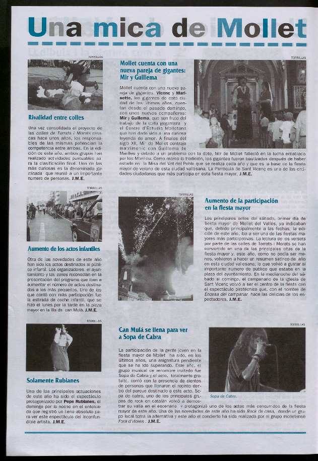 Revista del Vallès, 26/8/1999, Número extra [Issue]