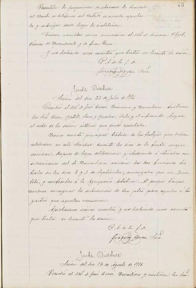 Actes de la Junta , 23/7/1916, Sessió ordinària [Acta]