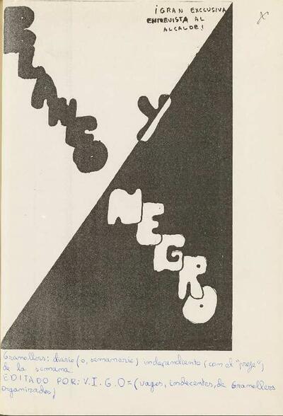 Blanco y negro, 1984 [Issue]