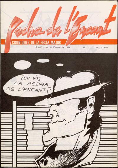 Pedra de l'Encant. Cròniques de la Festa Major, #1, 30/8/1984 [Issue]