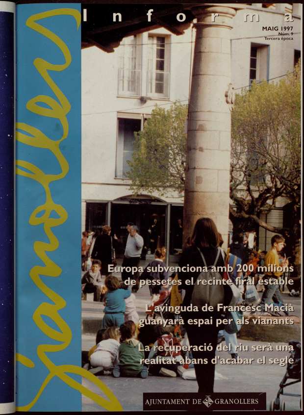 Granollers Informa. Butlletí de l'Ajuntament de Granollers, #9, 5/1997 [Issue]