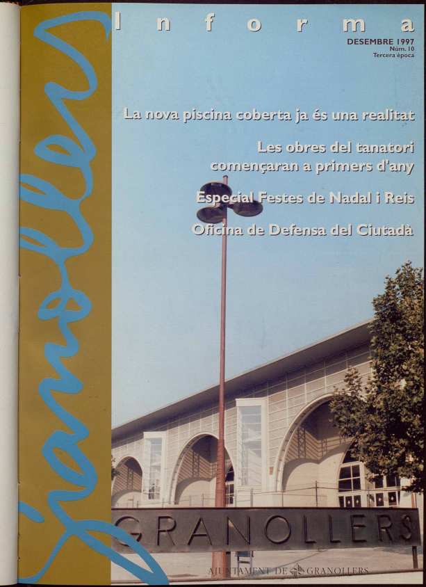 Granollers Informa. Butlletí de l'Ajuntament de Granollers, núm. 10, 12/1997 [Exemplar]