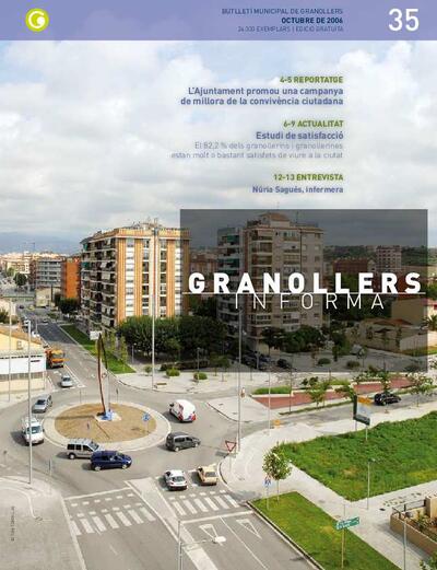 Granollers Informa. Butlletí de l'Ajuntament de Granollers, #35, 10/2006 [Issue]