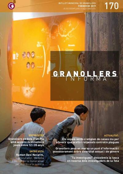 Granollers Informa. Butlletí de l'Ajuntament de Granollers, #170, 2/2019 [Issue]