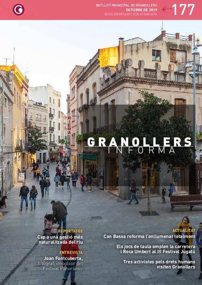 Granollers Informa. Butlletí de l'Ajuntament de Granollers, #177, 10/2019 [Issue]