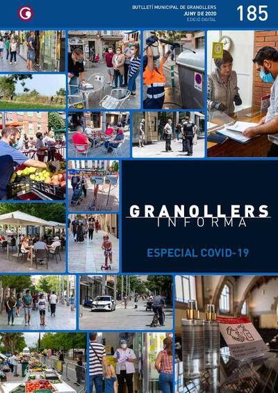 Granollers Informa. Butlletí de l'Ajuntament de Granollers, #185, 6/2020 [Issue]