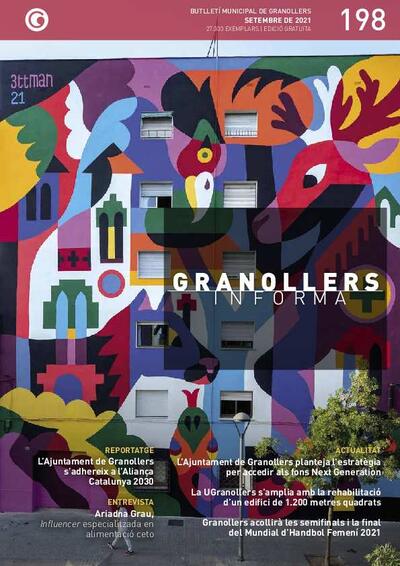 Granollers Informa. Butlletí de l'Ajuntament de Granollers, #198, 9/2021 [Issue]