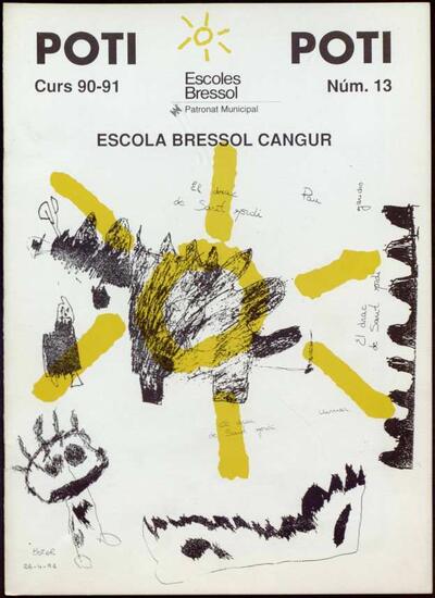 Poti Poti. Escola Bressol Cangur, #13, 9/1990-6/1991 [Issue]