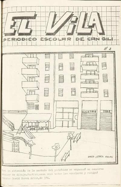 Finsobín, El Vila, La Cuesta. Col·legi Públic Pau Vila / Escola Can Gili, #2, 6/1983 [Issue]