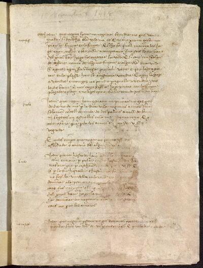 Llibre d'ordinacions de la vila de Granollers del 25 de novembre de 1418 al 22 d'octubre de 1452 [Documento]
