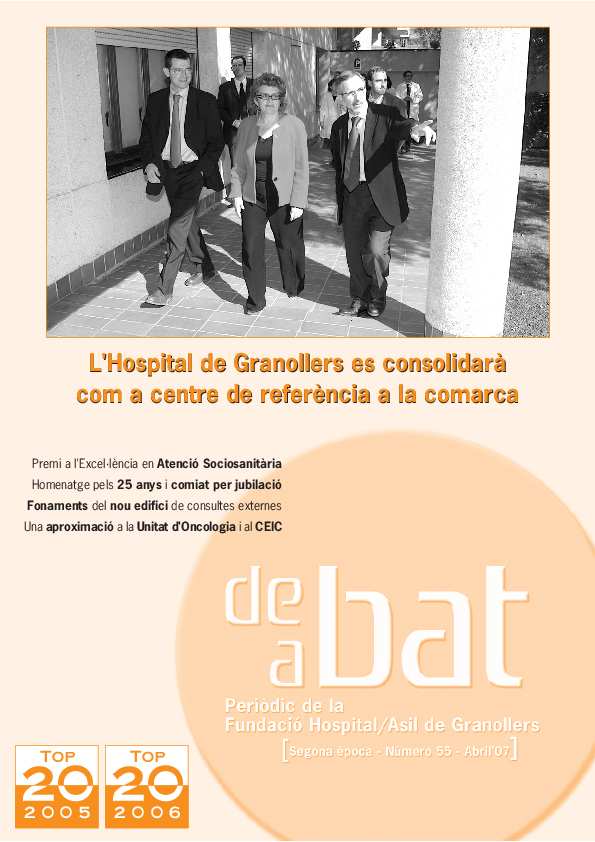 De Bat a Bat. Revista de l'Hospital General de Granollers, #55, 4/2007 [Issue]