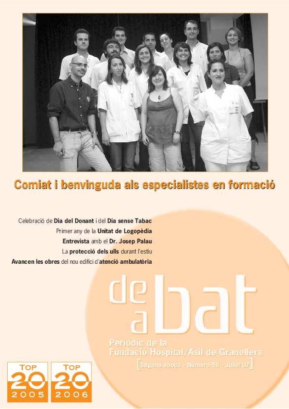 De Bat a Bat. Revista de l'Hospital General de Granollers, #56, 7/2007 [Issue]